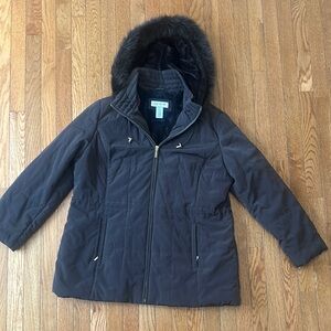 Jones New York Sport lined women’s XL jacket with hood